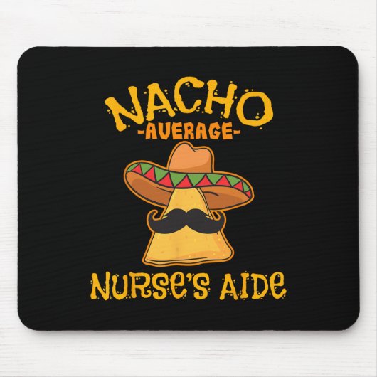 Tapis De Souris Nacho Aide Cna Cinco De Mayo Mexic (Devant)
