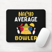 Tapis De Souris Nacho Average Bowler Cinco De Mayo Bowling Mexicai (Avec souris)
