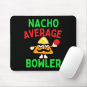 Tapis De Souris Nacho Average Bowler Cinco De Mayo Bowling Mexicai (Avec souris)