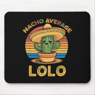 Tapis De Souris Nacho Lolo Moyen Correspondant Cinco De Mayo Mexic