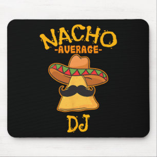 Tapis De Souris Nacho Moyenne Dj Cinco De Mayo Fiesta Partie Mexic