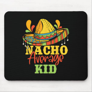 Tapis De Souris Nacho Moyenne Enfant Cinco De Mayo Mexo Correspond