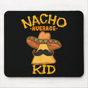 Tapis De Souris Nacho Moyenne Enfant Jeune Garçon Enfant Enfant En