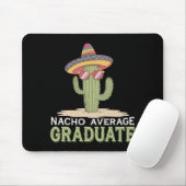 Tapis De Souris Nacho Moyenne Graduate Cactus Graduation Mexicaine (Avec souris)