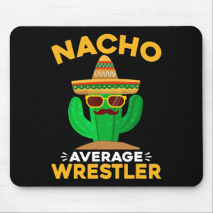Tapis De Souris Nacho Moyenne Lutler Funny Mexicain Cinco De Mayo