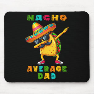 Tapis De Souris Nacho papa moyen Dabbing Taco Cinco De Mayo Mexiqu