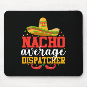 Tapis De Souris Nacho répartiteur moyen drôle mexicain Cinco De Ma