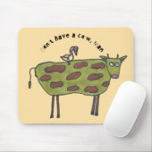 Tapis De Souris N'ai pas de vache. (Avec souris)