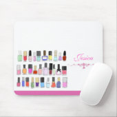 Tapis De Souris Nail polish bottles (Avec souris)