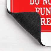 Tapis De Souris N'alimentez pas les directeurs des pompes funèbres (Coin)