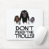 Tapis De Souris N'alimentez pas les trolls ! Ordinateur drôle (Avec souris)