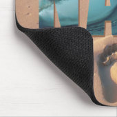 Tapis De Souris "Nalu" hawaïen (surf) Mousepad (Coin)