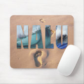 Tapis De Souris "Nalu" hawaïen (surf) Mousepad (Avec souris)