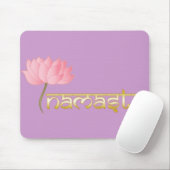 Tapis De Souris Namaste Lotus Mousepad (Avec souris)