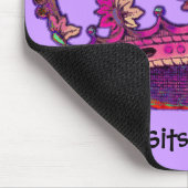Tapis De Souris Name Mousepad de princesse Crown Customized (Coin)