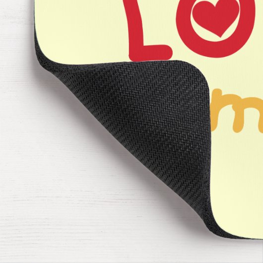 Tapis De Souris Nana aime mes t-shirts et cadeaux (Coin)