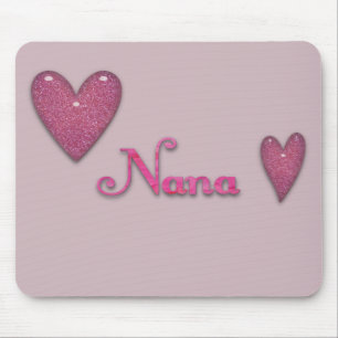 Tapis De Souris Nana aux coeurs