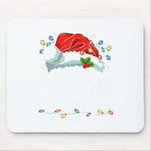 Tapis De Souris Nana Claus Xmas Père Noël Correspondant Famille No
