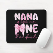 Tapis De Souris Nana Of Little Miss Onederful First Birthday Girl (Avec souris)