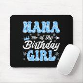 Tapis De Souris Nana Of The Birthday Girl Snowflakes Winter Christ (Avec souris)