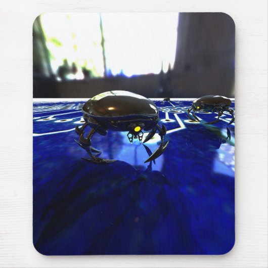 Tapis De Souris Nano Bots Mousepad (Devant)
