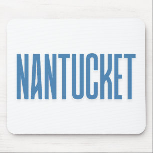 Tapis De Souris Nantucket Nantucket Bleu Massachusetts