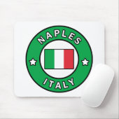Tapis De Souris Naples Italie (Avec souris)