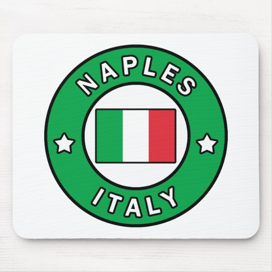 Tapis De Souris Naples Italie (Devant)