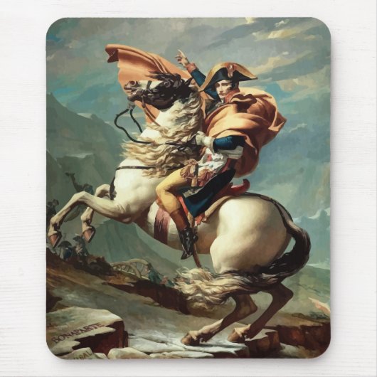 Tapis De Souris Napoleon Bonaparte à cheval (Devant)