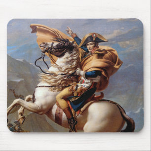 Tapis De Souris Napoléon croisant les Alpes par David