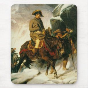 Tapis De Souris Napoléon Traversant Les Alpes