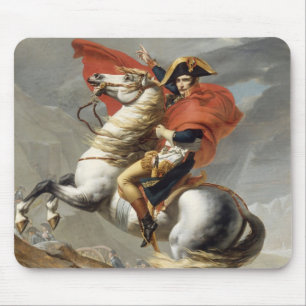 Tapis De Souris Napoléon Traversant les Alpes - Jacques-Louis Davi
