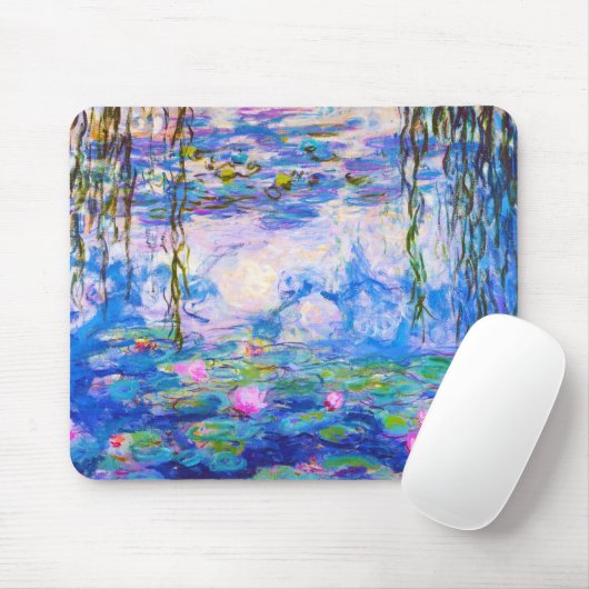 Tapis De Souris Nappes d'eau Claude Monet (Avec souris)