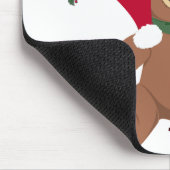 Tapis De Souris N'arrête pas de croire ! Ours de Noël (Coin)