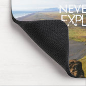 TAPIS DE SOURIS N'ARRÊTEZ JAMAIS D'EXPLORER (Coin)