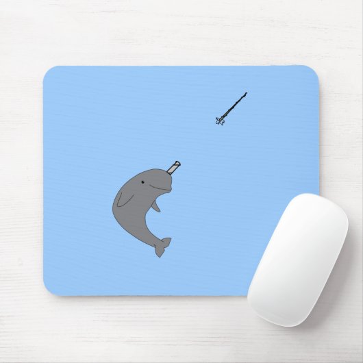 Tapis De Souris Narwhal (Avec souris)