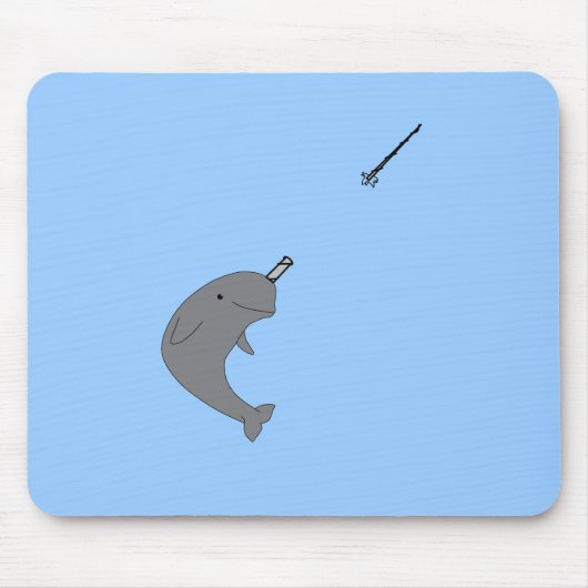 Tapis De Souris Narwhal (Devant)