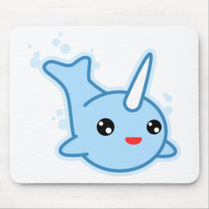 Tapis De Souris Narwhal Kawaii