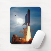 Tapis De Souris NASA Space Shuttle Discovery Launch STS-64 (Avec souris)