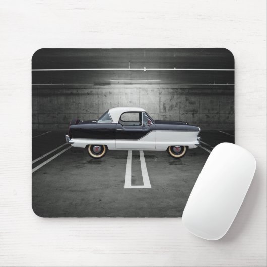 Tapis De Souris Nash noir et blanc (Avec souris)