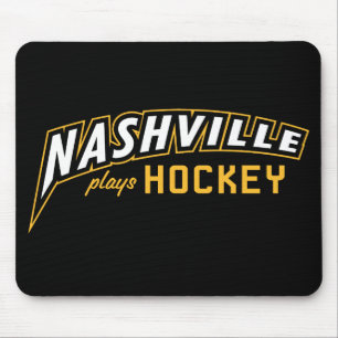 Tapis De Souris Nashville Joue à la souris noire de hockey