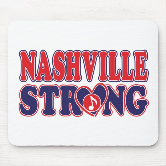 Tapis De Souris Nashville-Strong-Music-Note (Devant)