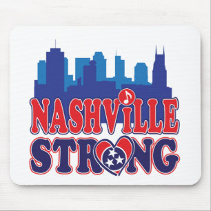 Tapis De Souris Nashville-Strong-Skyline-and-Music-Note