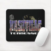 Tapis De Souris Nashville Tennessee (Avec souris)