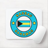 Tapis De Souris Nassau Bahamas (Avec souris)