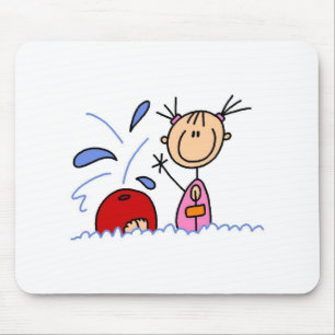 Tapis De Souris Natation sous The Sun Mousepad
