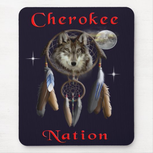 Tapis De Souris Nation cherokee (Devant)