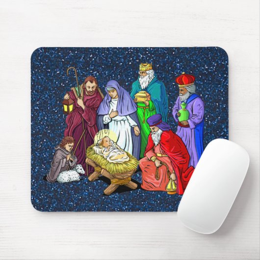 Tapis De Souris nativité (Avec souris)