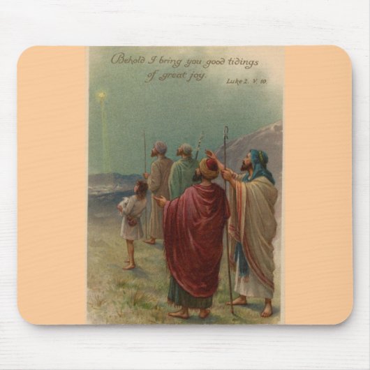 Tapis De Souris Nativité Noël (Devant)