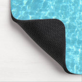 Tapis De Souris Nature Blue Water Pool Aqua Elégant Modèle (Coin)